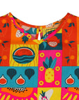 A-Line dress - Mixed Fruit