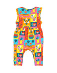 Frill Romper - Mixed Fruit
