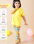 Girl Leggings - Mixed Fruit