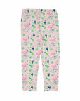 Girl Leggings - Flamingo Forest