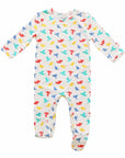 Sleepsuit with Footsie - Gummy Birds