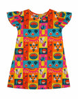 A-Line dress - Mixed Fruit