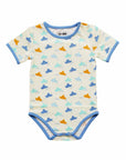 Half Sleeves Bodysuit - Paper Boat