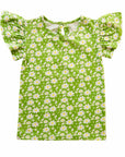 Flutter Sleeve Top - Breezy Daisy