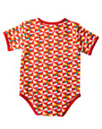 Half Sleeves Bodysuit - Pinwheel Parade